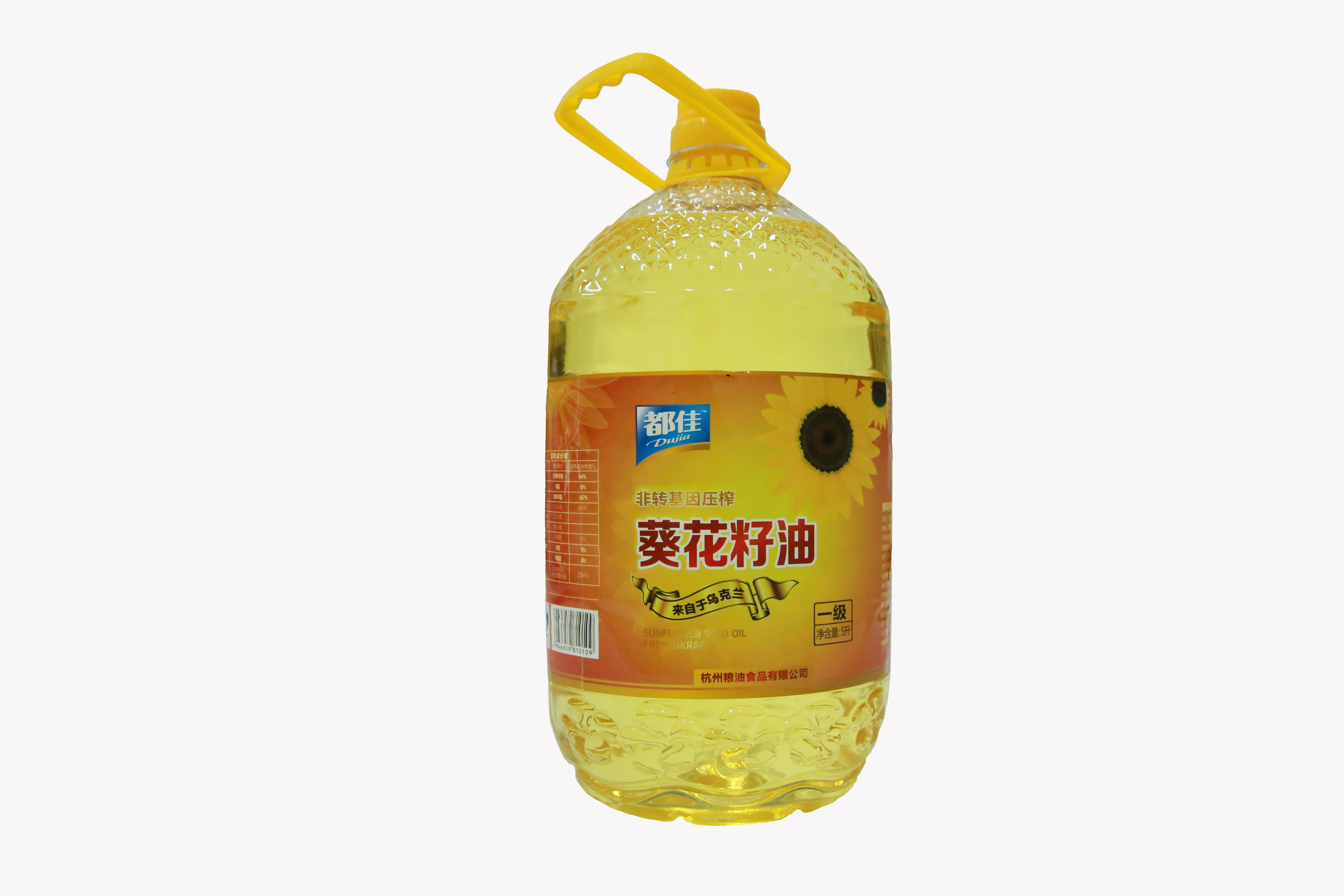 都佳葵花籽油5l