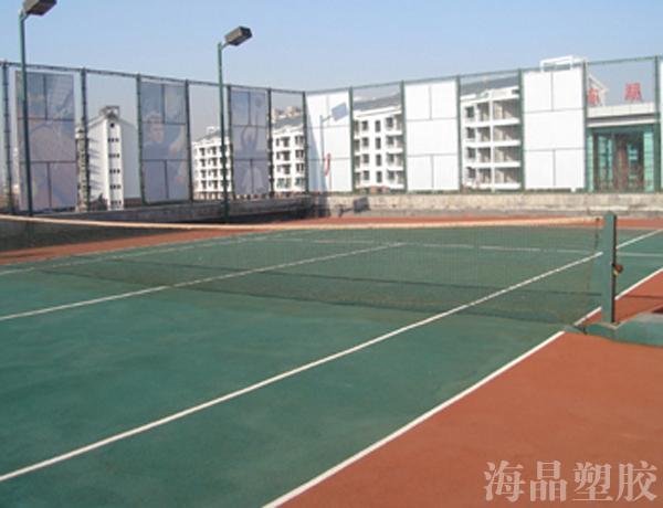 塑胶网球场做法