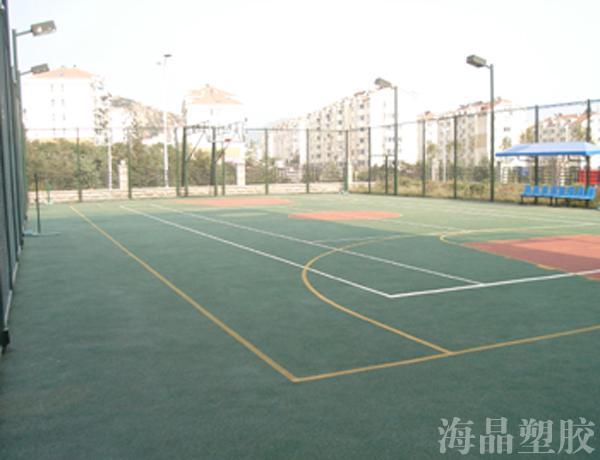 塑胶球场灯光